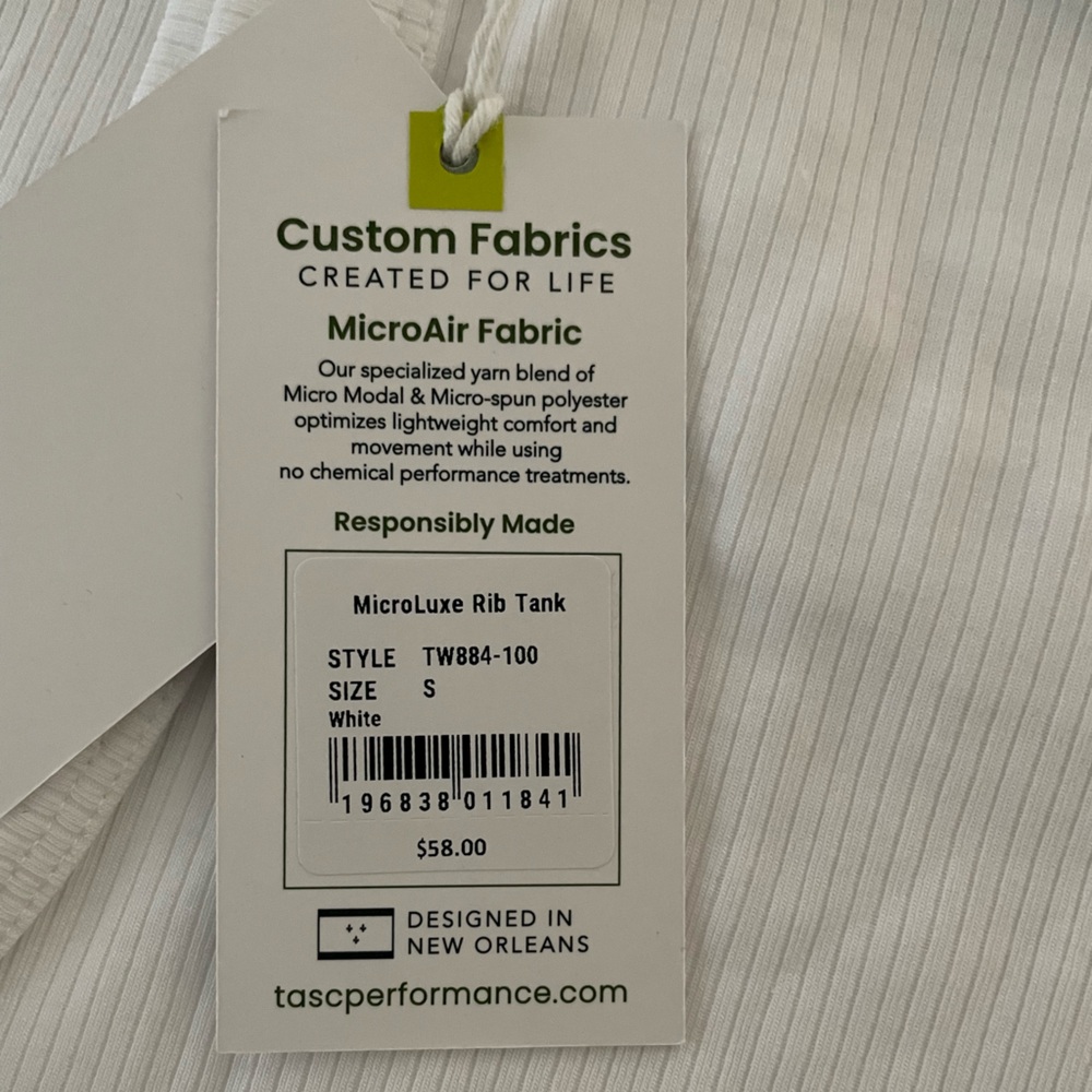 Tasc Performance MicroLuxe Rib Tank - NWT - Picture 11 of 13